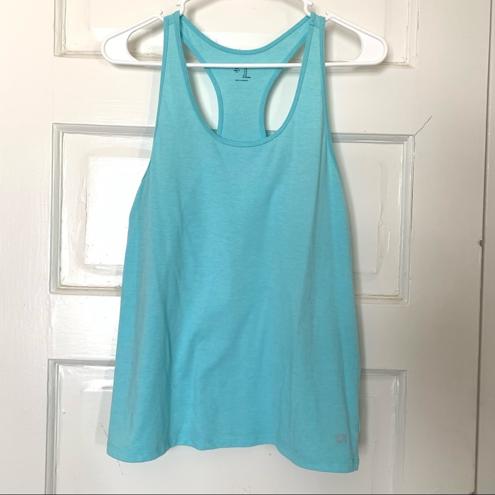 Gap racer back tank top